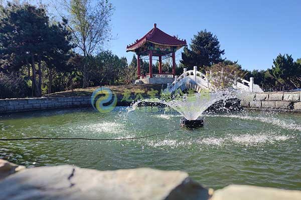 天津兰生园公墓，草木葱茏，山水寄哀